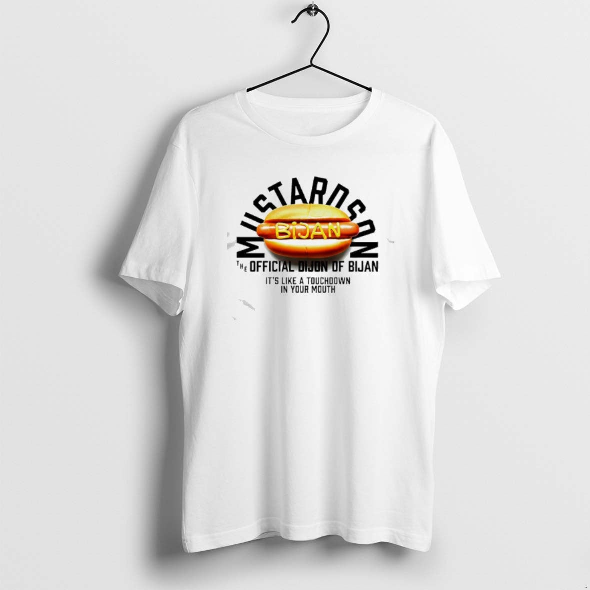 Official Bijan Mustardson Hot Dog Dijon Mustard