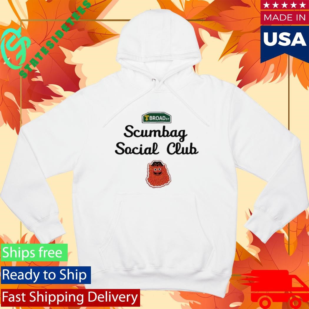 Broad Street Scumbag Social Club Flyer Shirt
