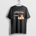 Official Cat I Put The Lit In Literature Losing It Graphic