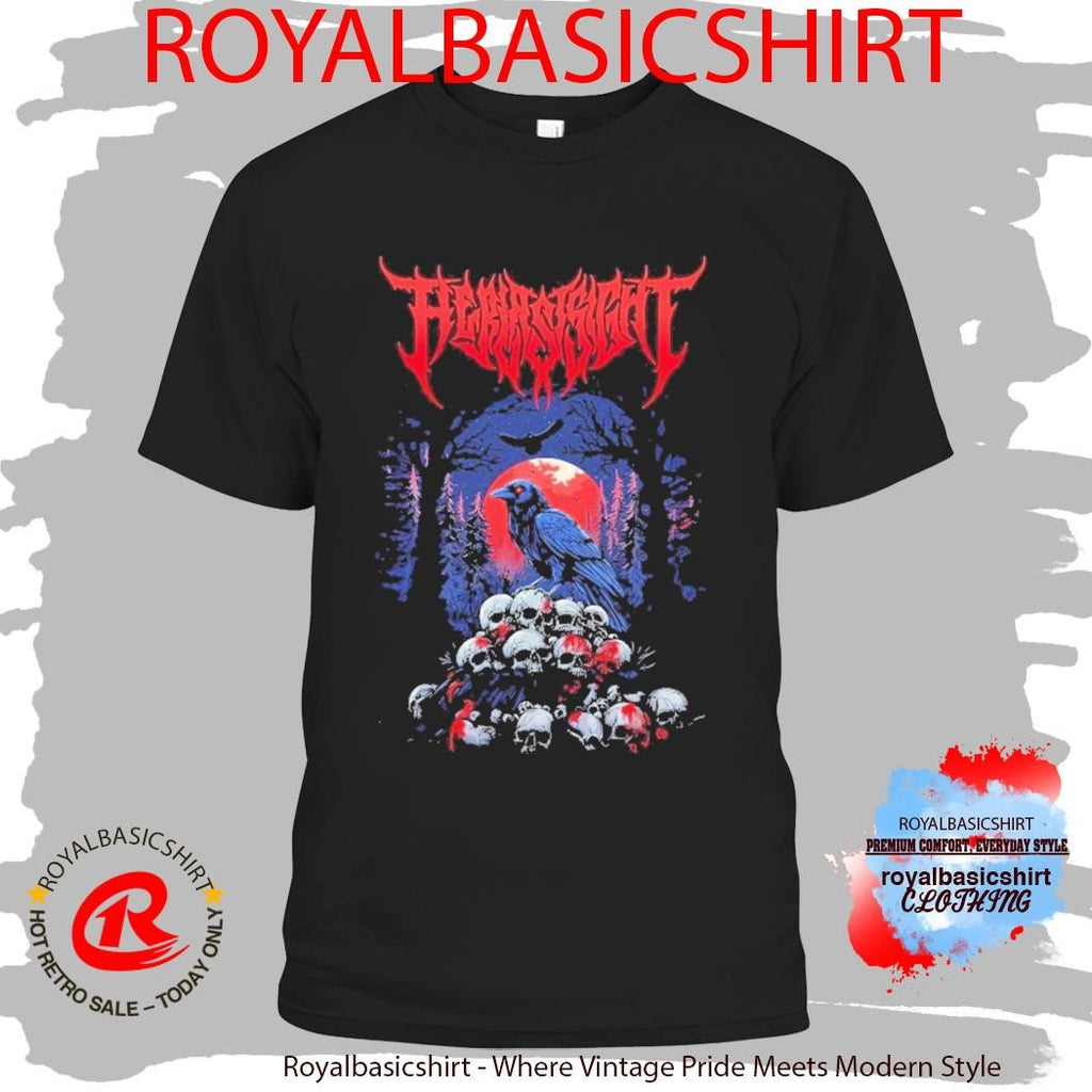 Her Last Sight Crow Skulls Shirt