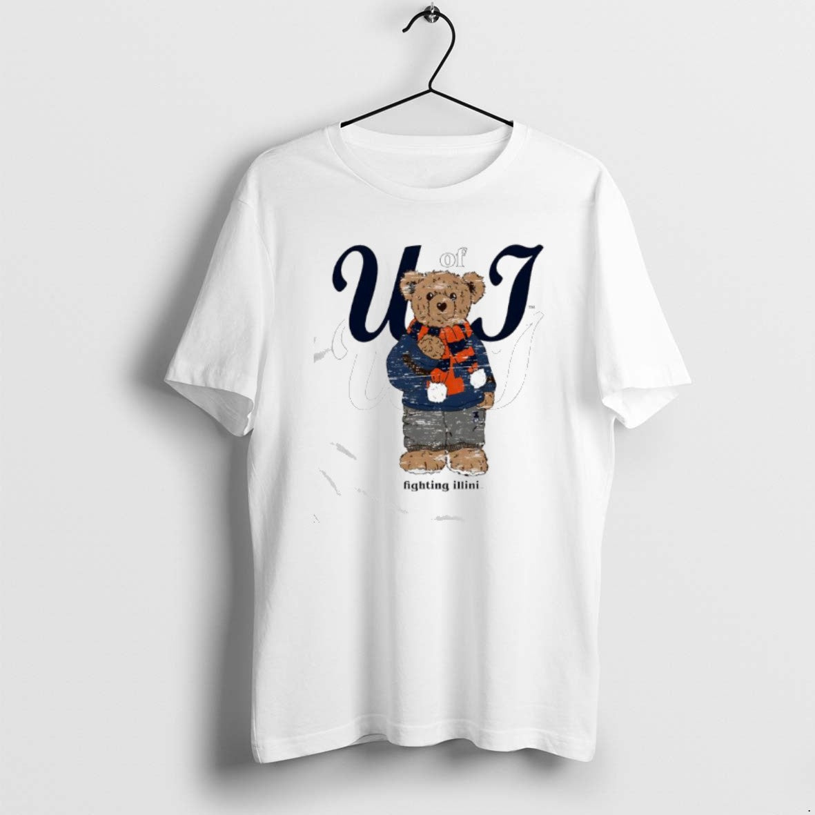 Official Illinois Fighting Illini Of Tan Cozy Bear
