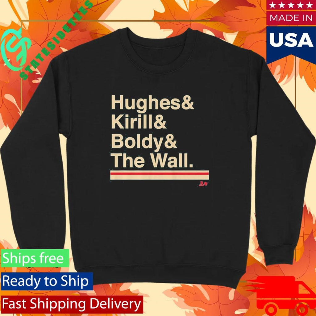 Minnesota Hockey Ampersand Hughes & Kirill & Boldy & The Wall Shirt