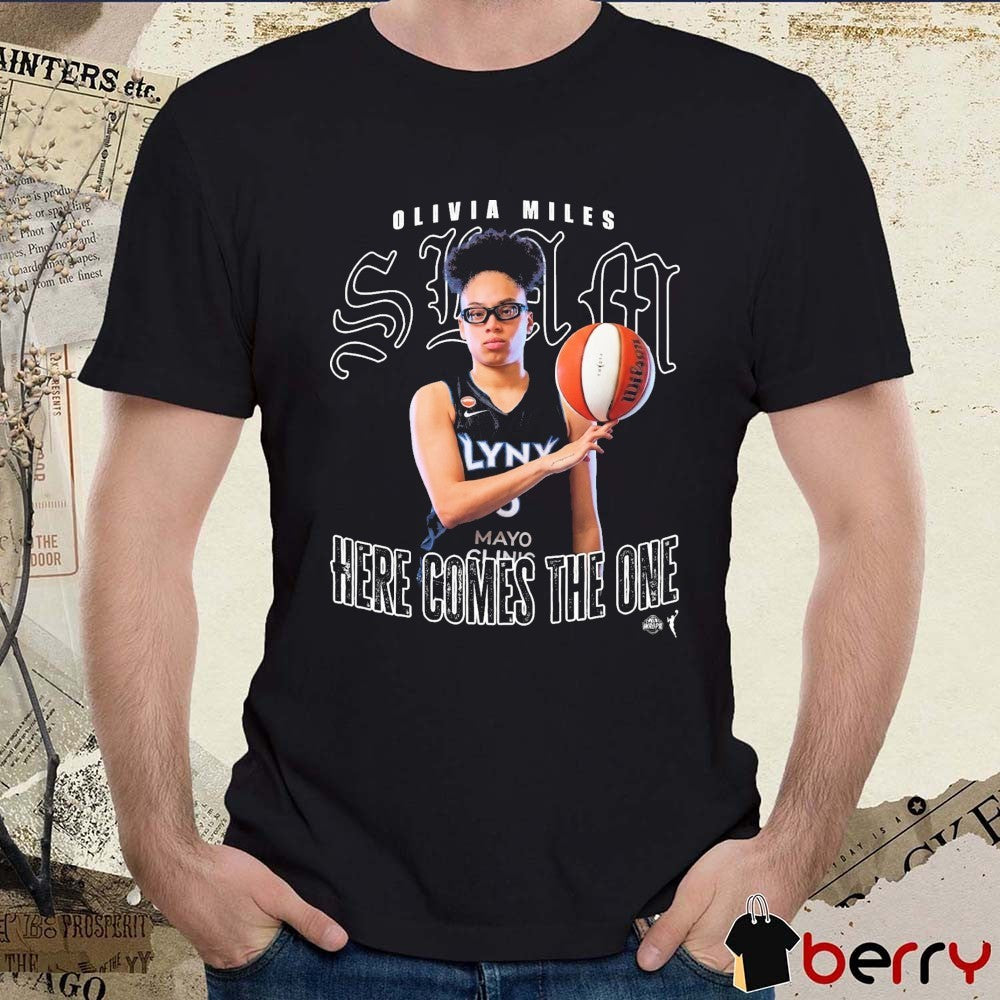 Olivia Miles Here Comes The One Minnesota Lynx WNBA 2026 SLAM Remix t-shirt