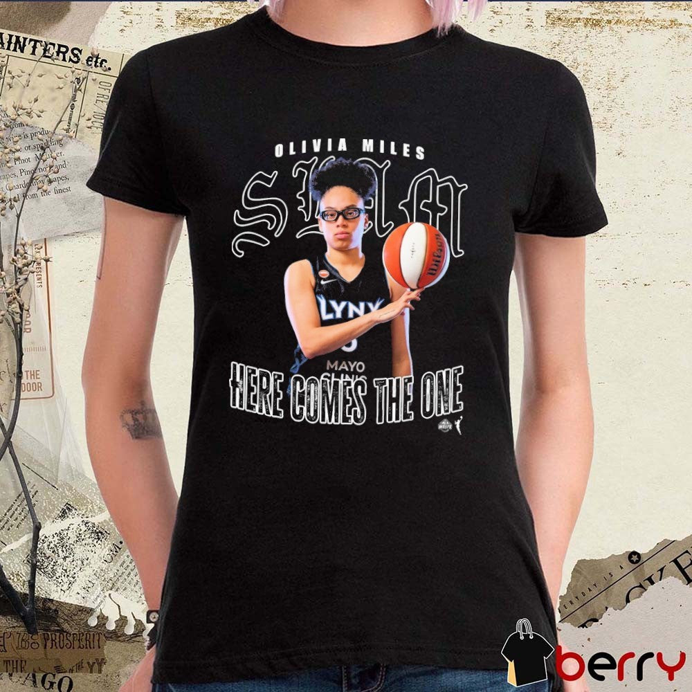 Olivia Miles Here Comes The One Minnesota Lynx WNBA 2026 SLAM Remix t-shirt