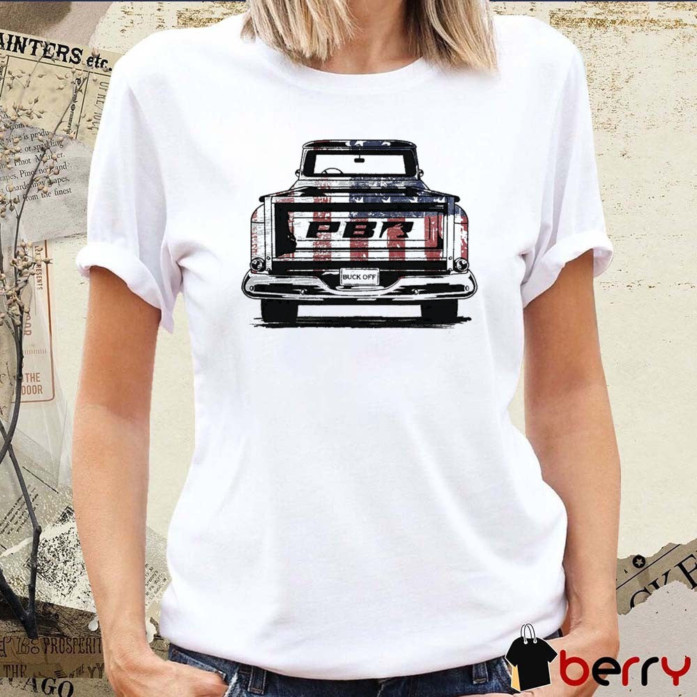 PBR Professional Bull Riders Patriotic Vintage Truck Buck Off 2026 t-shirt