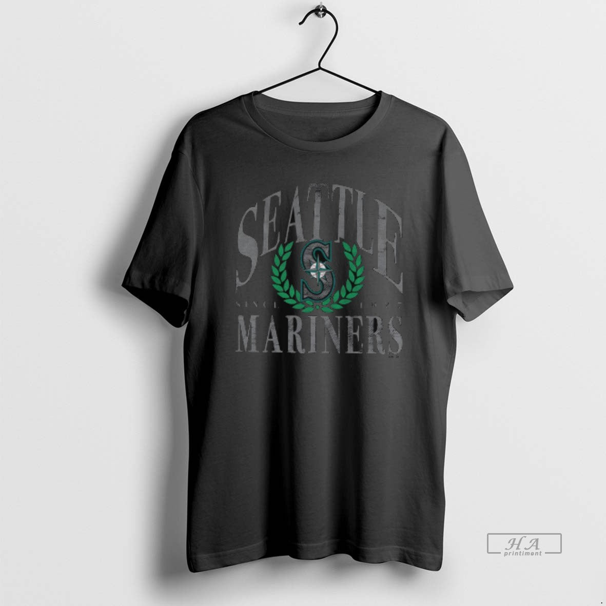 Official Seattle Mariners Baseball Mlb Since 1977 Logo