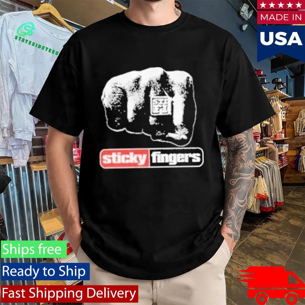 Sticky Fingers Black Live N’ Brash Shirt