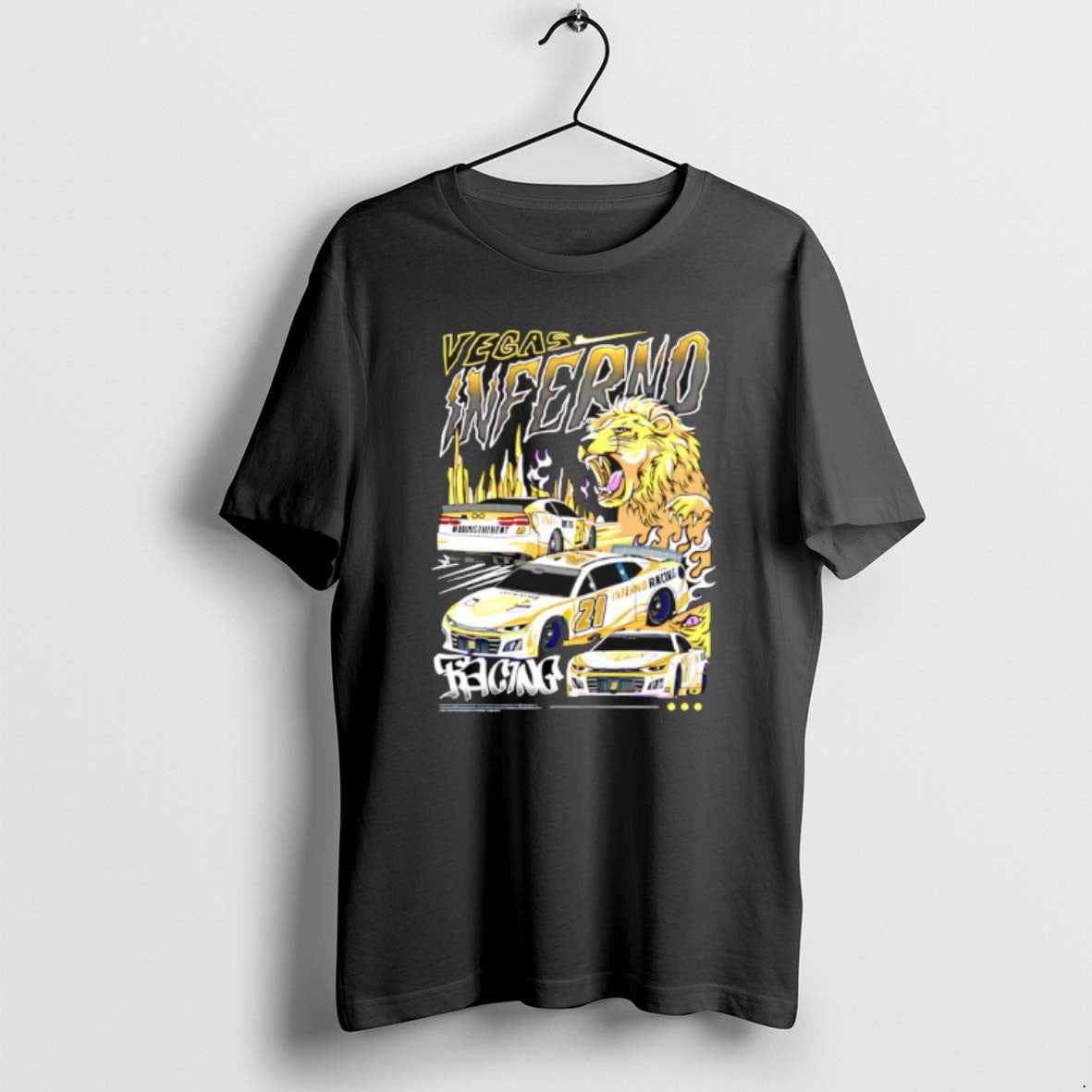 Official Vegas Inferno Racing Vintage Lion Nascar Energy