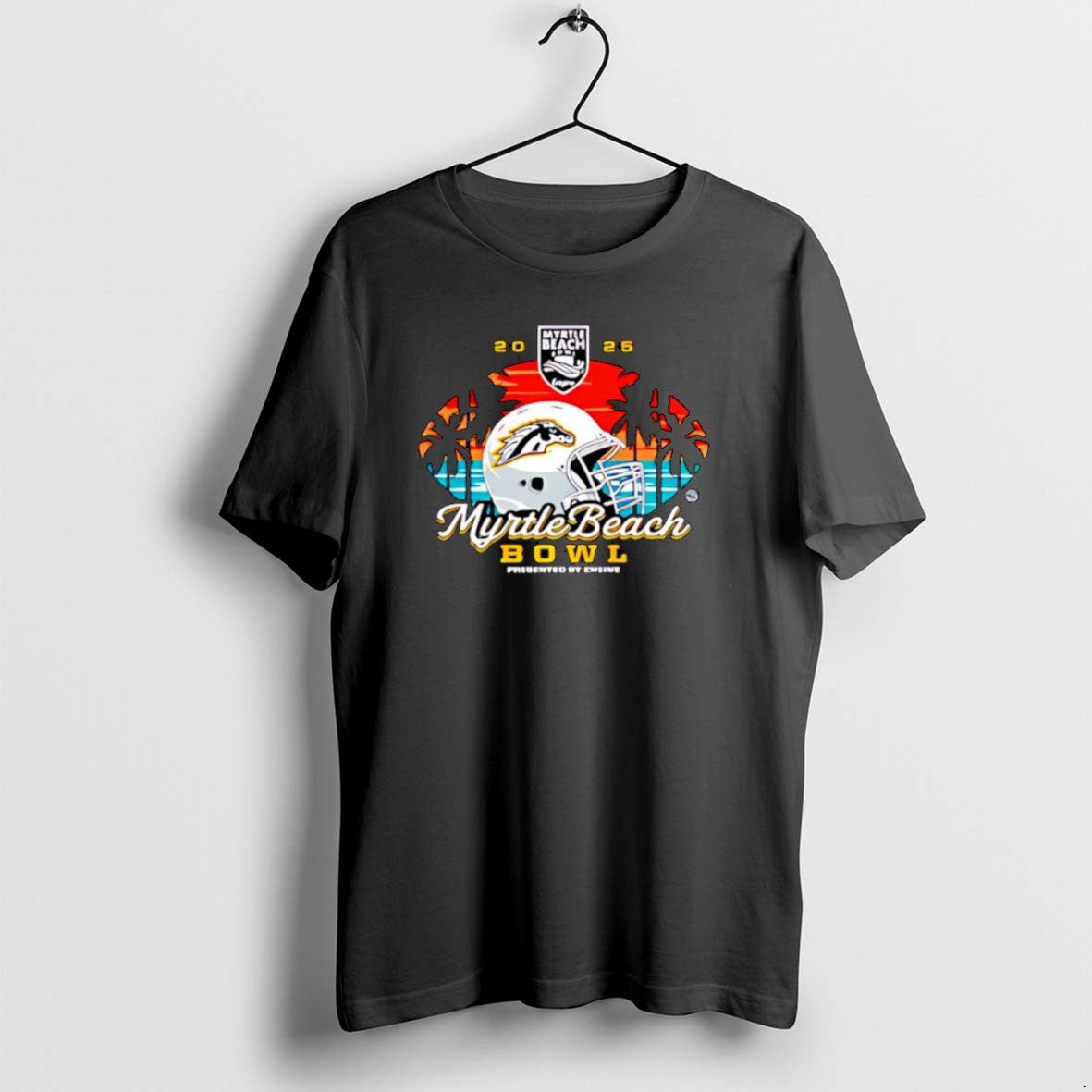 Official Western Michigan Broncos 2025 Myrtle Beach Bowl Helmet Christmas