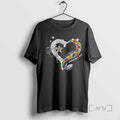Officials Autism Heart Accept Understand Love Ball Cowboy Logo