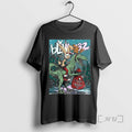 Officials Blink 182 Happy Holidays 2025 Merry Xmas Rabbit Riding Velociraptor Premium T Shirts Sweater