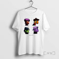 Officials Demon Days Gorillaz Band Four Animated Members Graphic