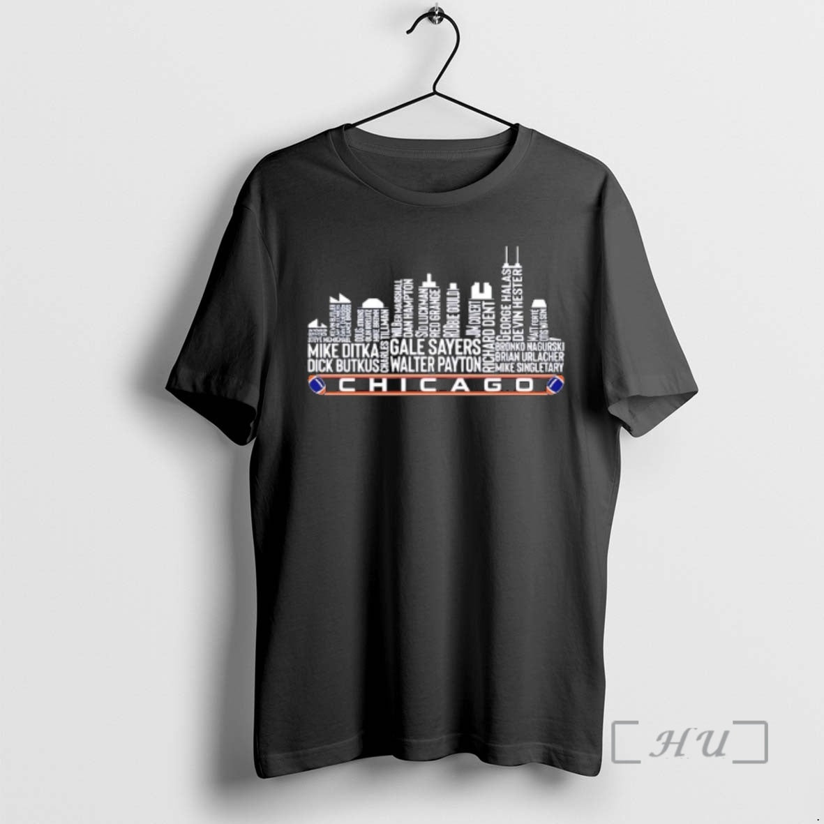 Officials Greatest Of All Time Legends Chicago City Skyline