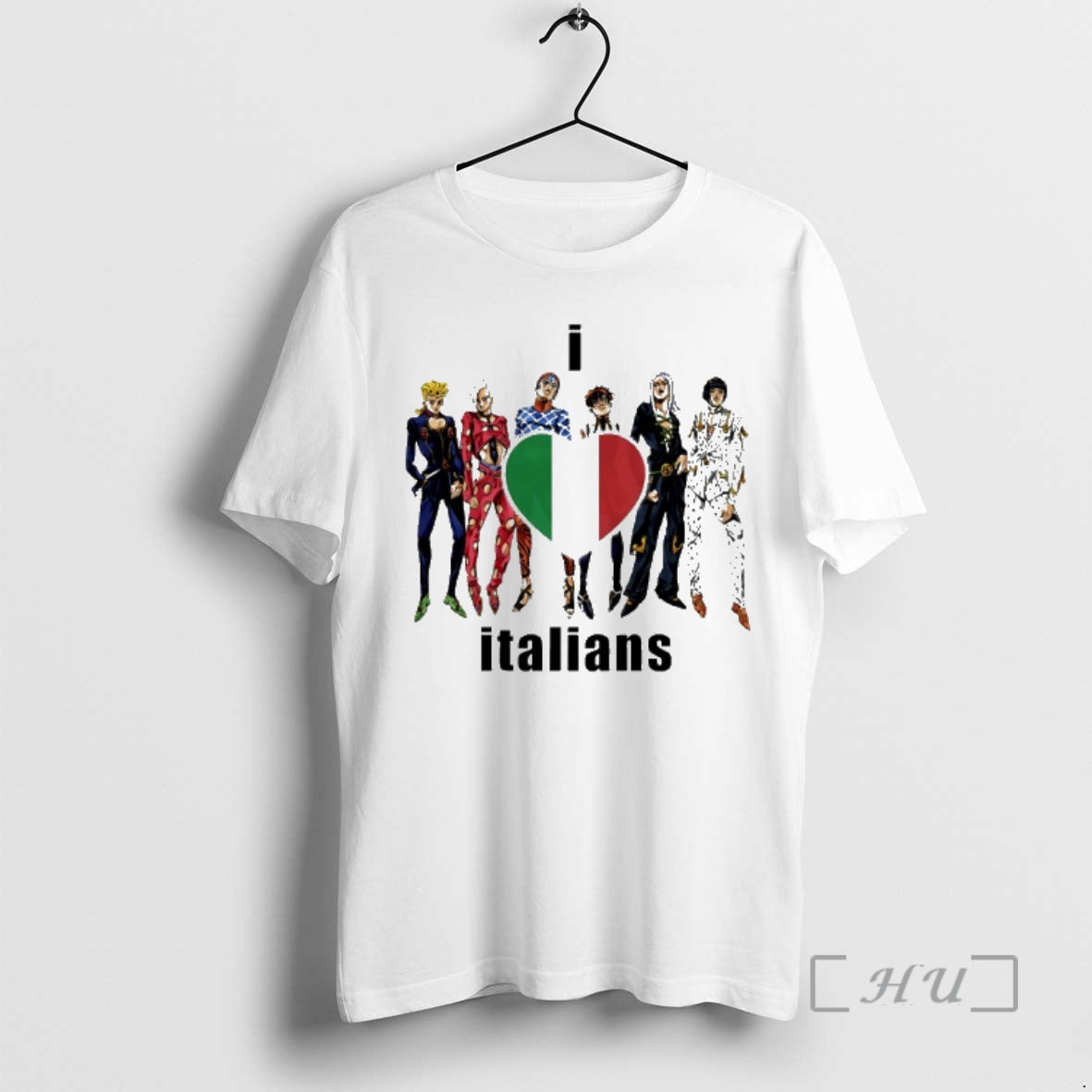Officials I Heart Italians Bucciarati Jojos Bizarre Adventure