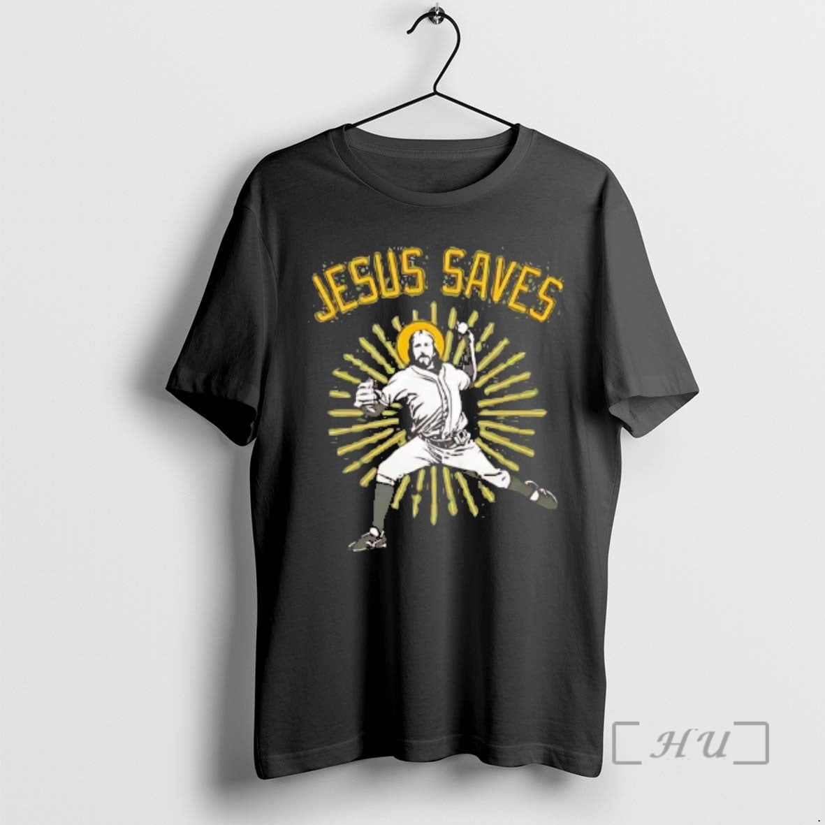 Officials Jesus Saves Pitching Baseball