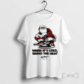Officials Kobeys Swap Meet White Tee When Its Cold Bring The Heat Premium T Shirts