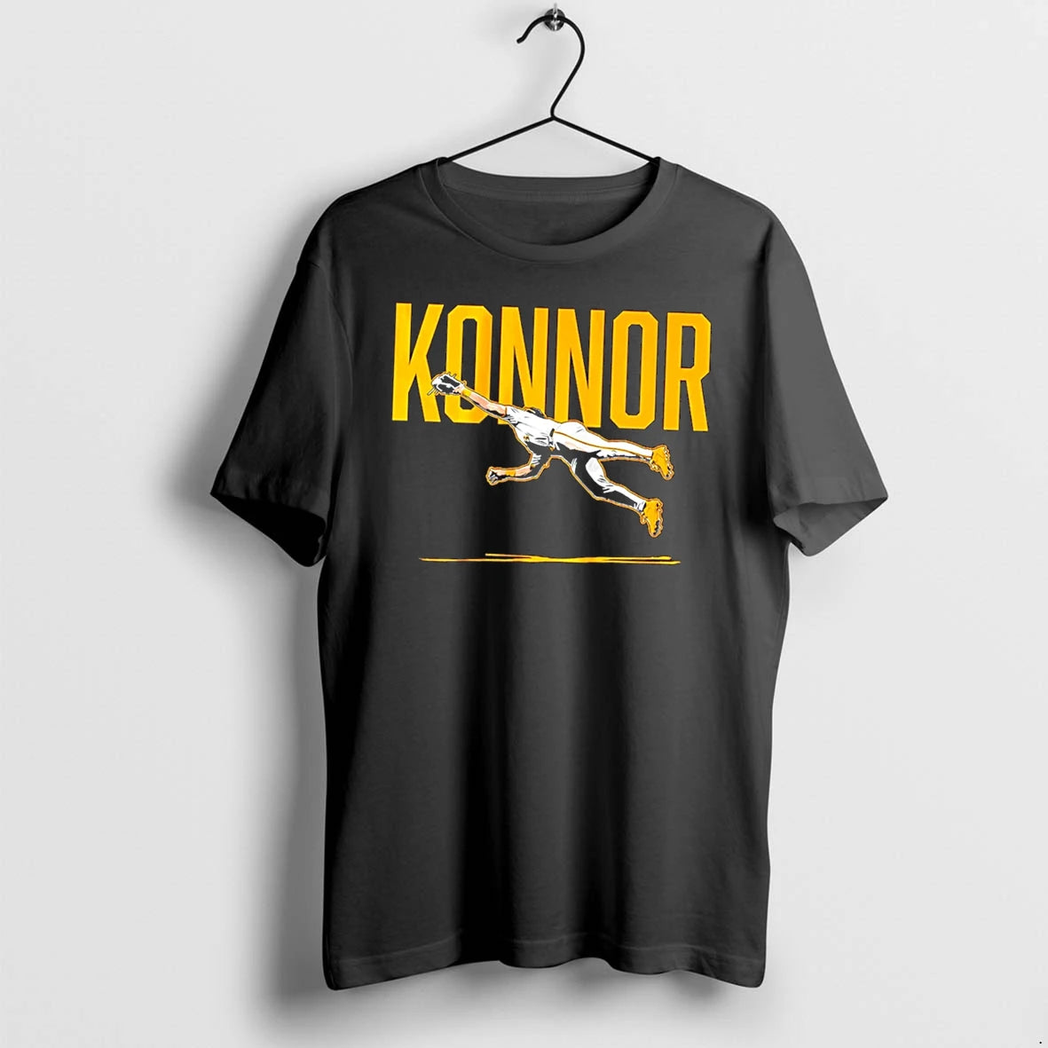 Officials Konnor Griffin Diving Catch Pittsburgh Pirates Mlb Players Tee Premium T Shirt
