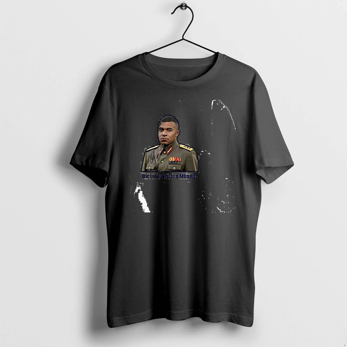 Officials Kylian Mbappe Real Madrid France Soccer Dictator Kylian Mbappe Military Premium T Shirt