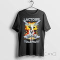 Officials Lactose Tolerant Funny Cow Farm Graphic