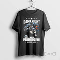 Officials Mascot Damn Right I Am A Panthers Fan Win Or Lose Premium T Shirts