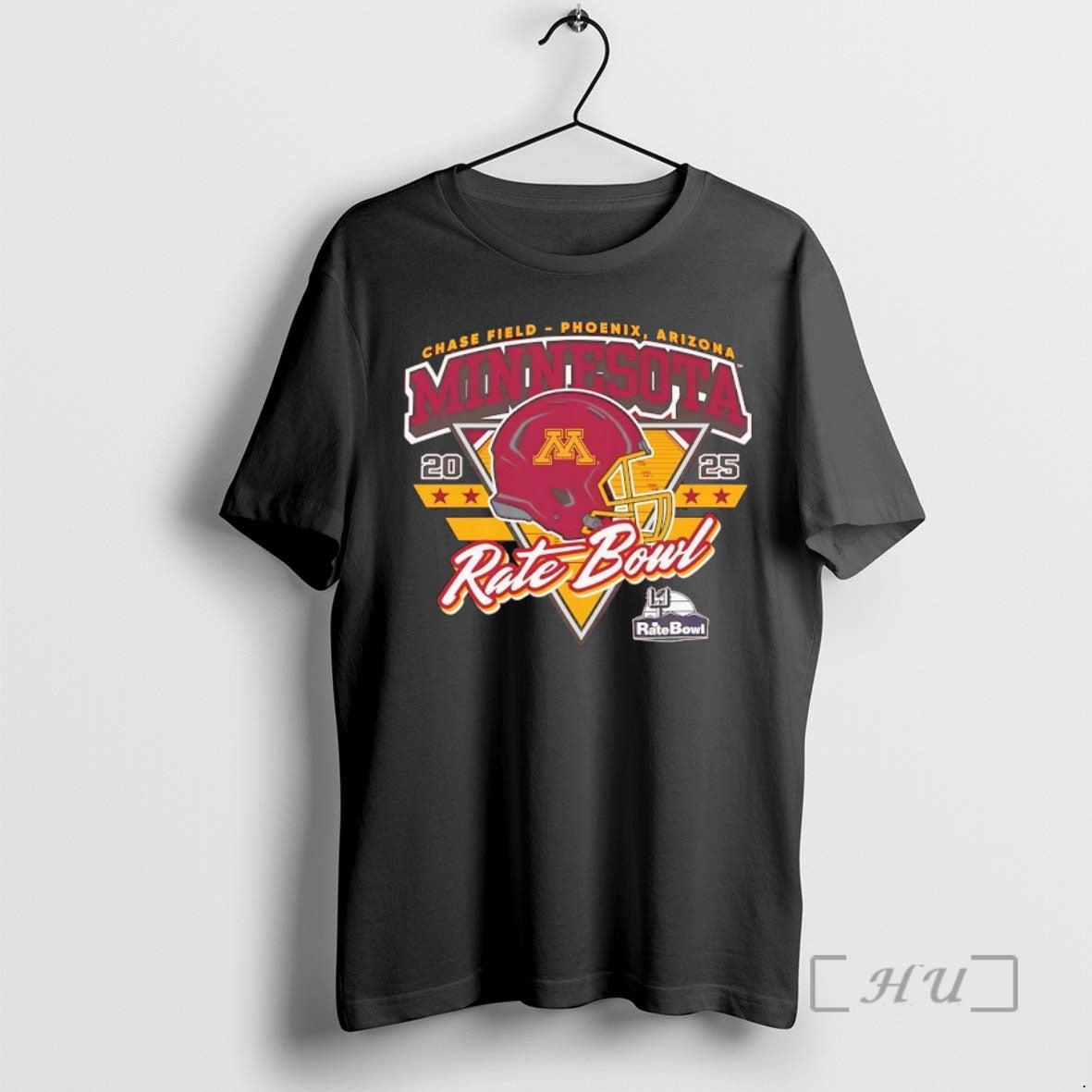 Officials Minnesota Golden Gophers 2025 Rate Bowl Shield Of Dreams Helmet Premium T Shirts Sweater
