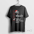 Officials Nice Naughty Innocent Until Proven Guilty Checklist Christmas