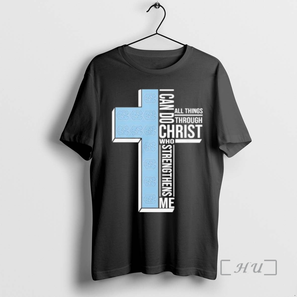 Officials North Carolina Basketball Logo I Can Do All Things Through Christ Who Strengthens Me