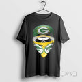 Officials Outlaw Skull Gang Wearing A Cap X Green Bay Packers Premium T Shirts Sweater