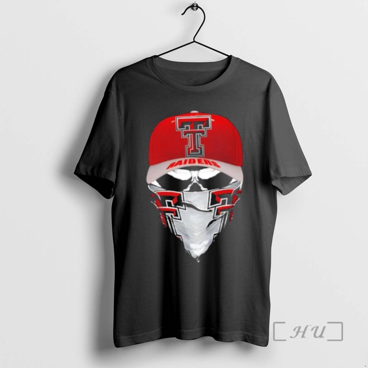 Officials Outlaw Skull Gang Wearing A Cap X Texas Tech Red Raiders Premium T Shirts