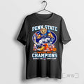 Officials Penn State Nittany Lions Beat Clemson Tigers 2025 Pinstripe Bowl Champs Premium T Shirts
