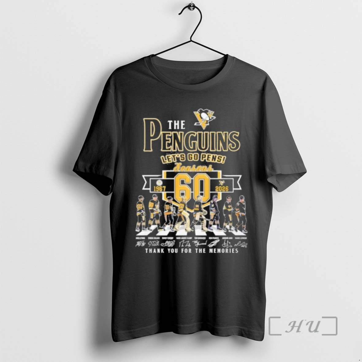 Officials Pittsburgh Penguins Abbey Road 60 Seasons Lets Go Pens