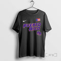 Officials Puerto Rico 2026 World Baseball Classic In Red Team Two Sided Premium T Shirts