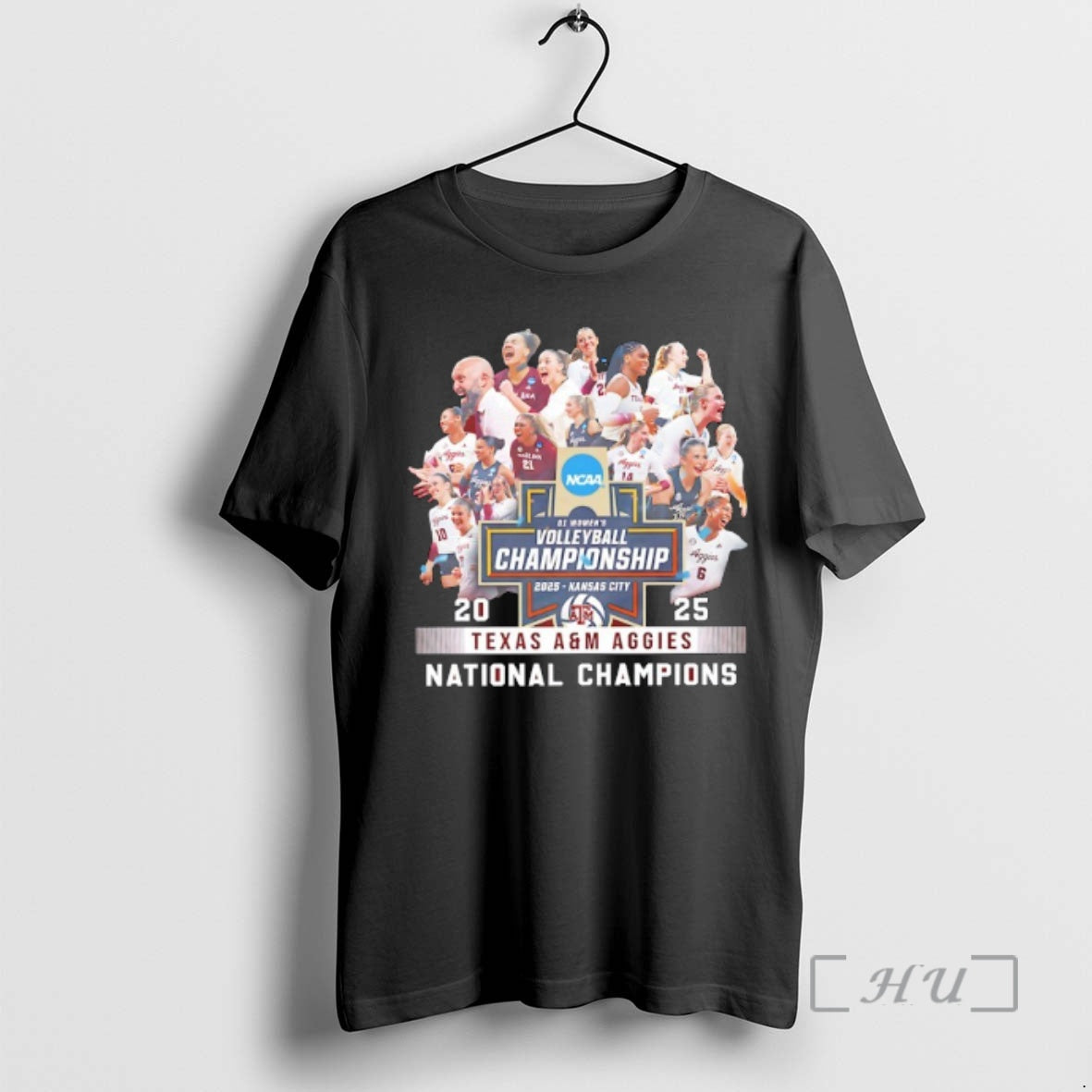 Officials Texas Am Aggies Ncaa Di Womens Volleyball National Champions 2025 Players Graphic Premium