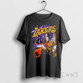 Officials Warren Lotas Los Angeles Lakers Graphic