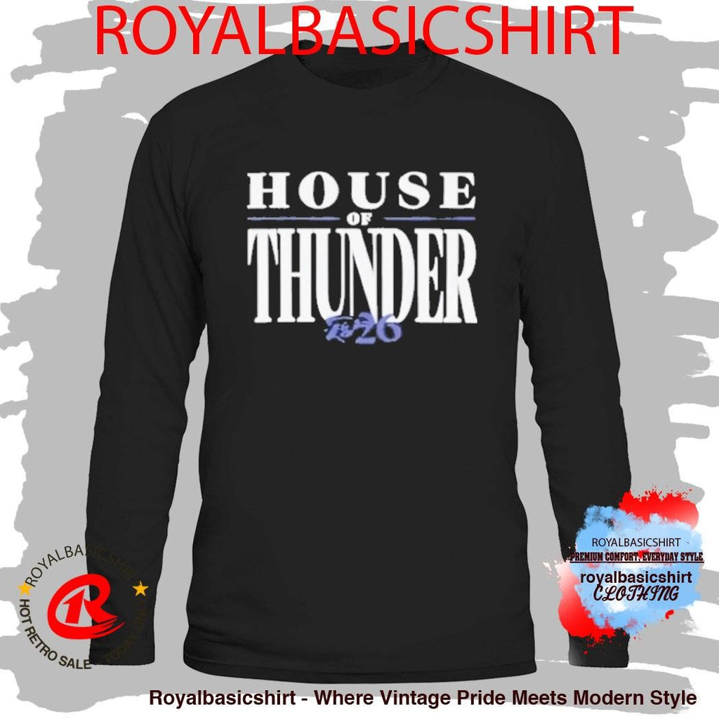Oklahoma City Thunder Okc Thunder Nba Game 1 Playoff Shirt