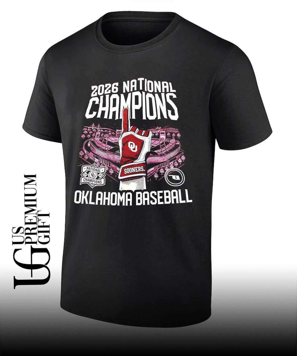 Oklahoma Sooners 2026 National Champions Oklahoma Baseball shirt