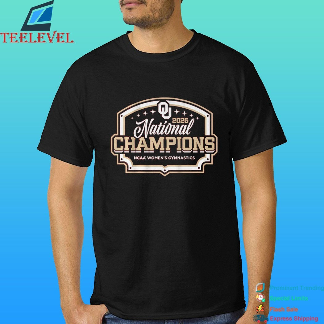 Oklahoma Sooners Ncaa Women’s Gymnastics 2026 National Champions Shirt