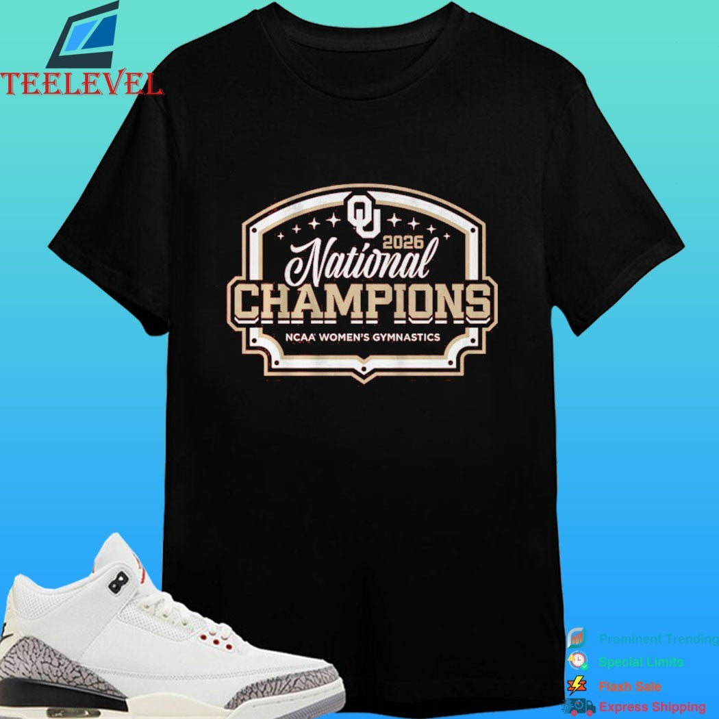 Oklahoma Sooners Ncaa Women’s Gymnastics 2026 National Champions Shirt