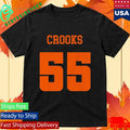 Oklahoma State Basketball Audi Crooks 55 Shirt