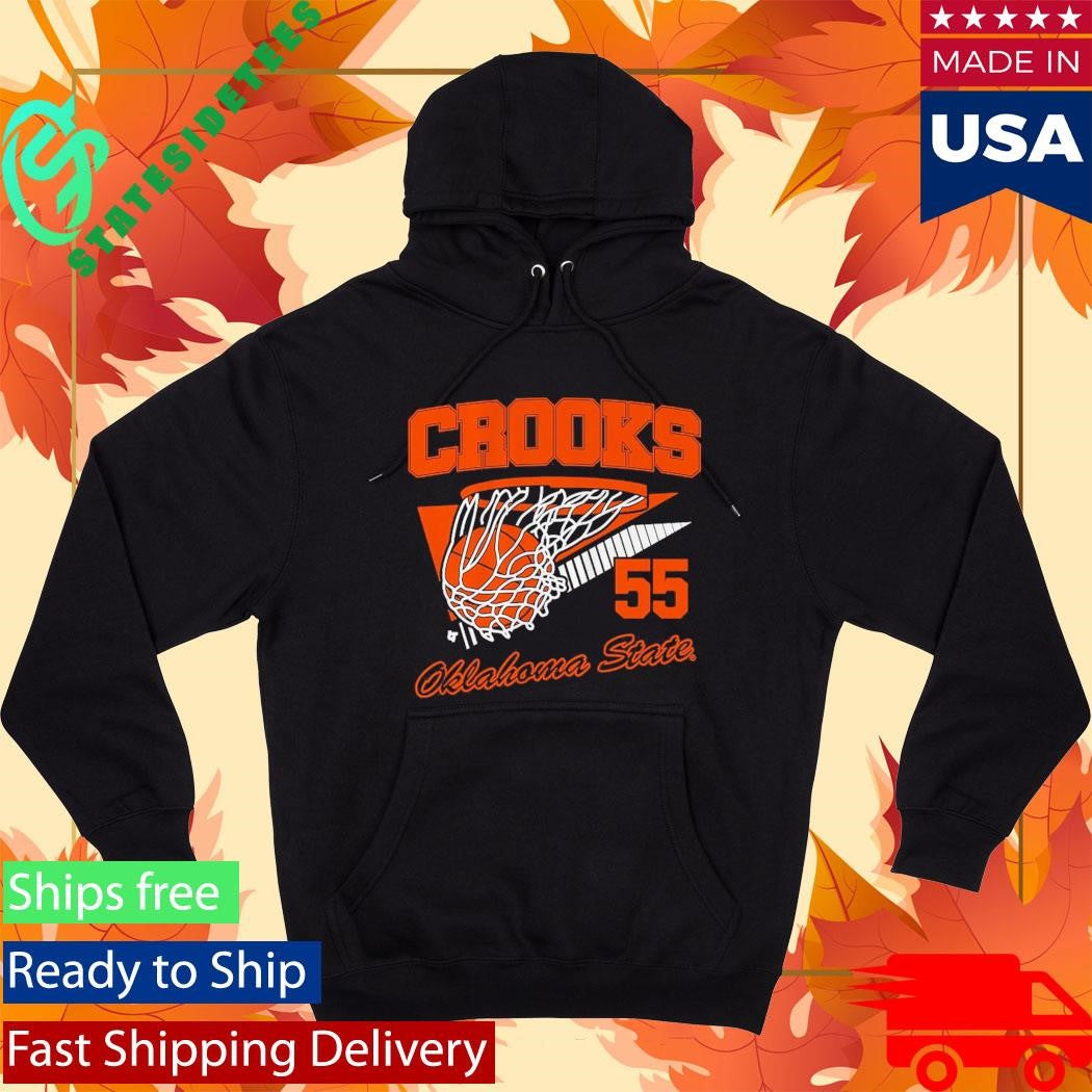 Oklahoma State Basketball Audi Crooks Retro Swish Shirt