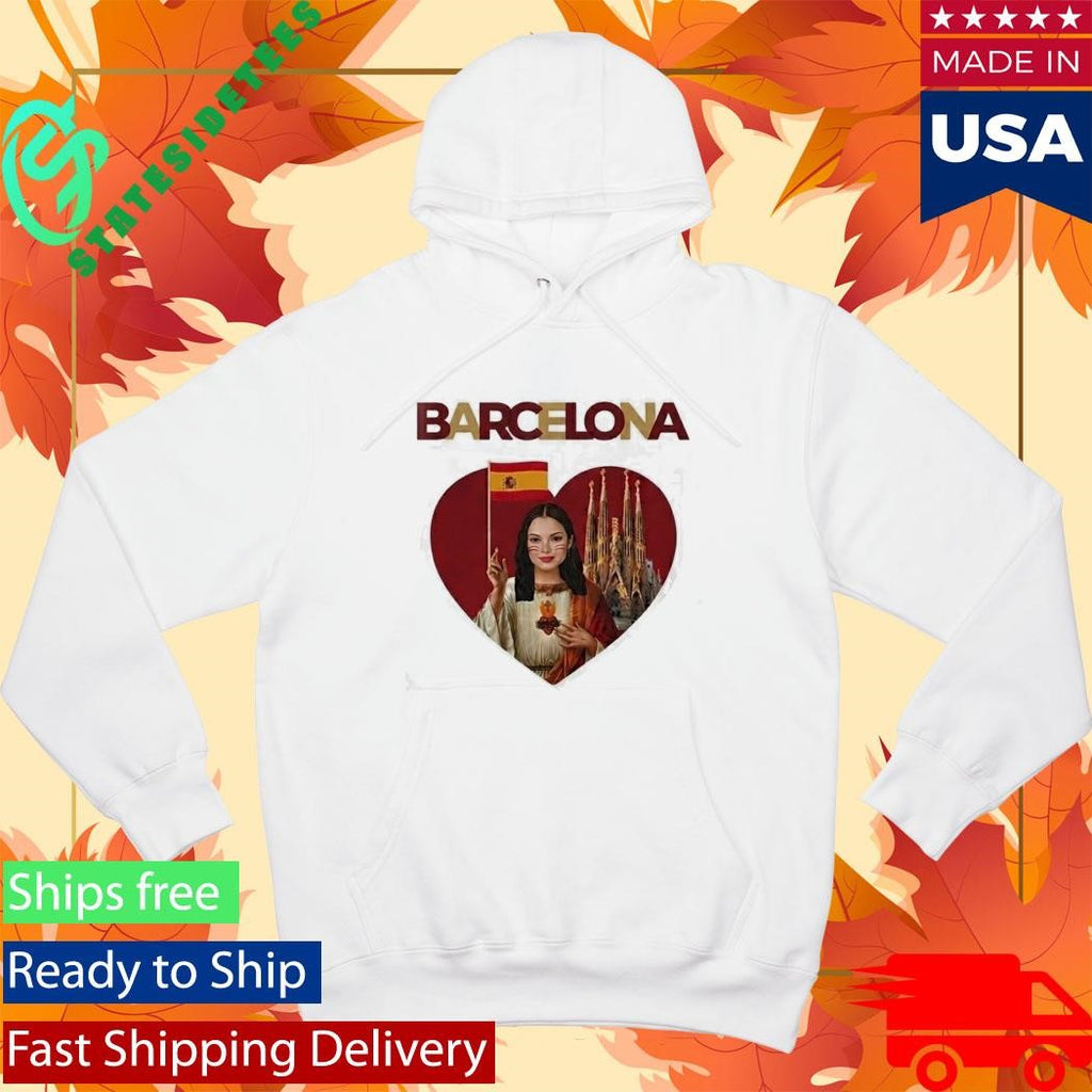Olivia Rodrigo Jesus Barcelona Soccer Graphic Music Art shirt