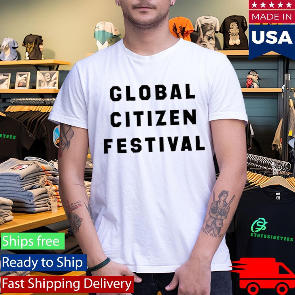 Olivia Wilde Global Citizen Festival Shirt