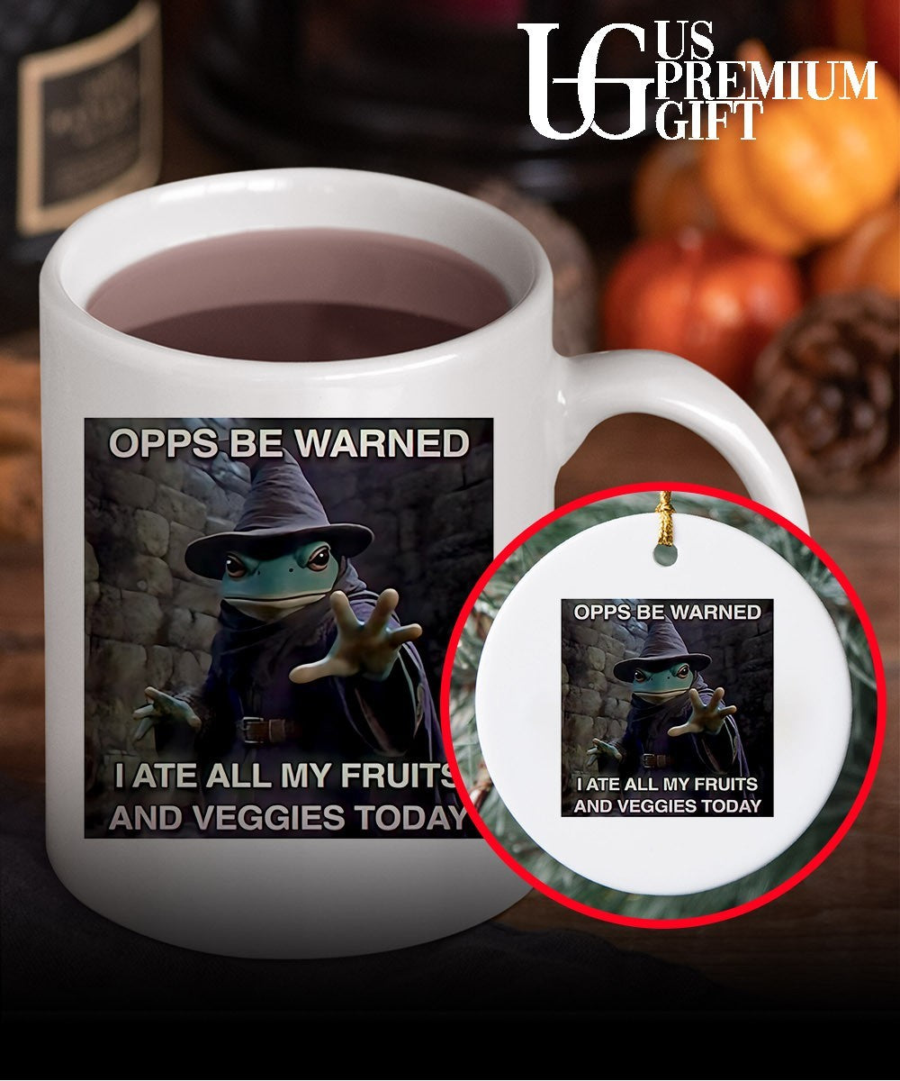 Opps be warned I ate all my Fruits and Veggies Today shirt