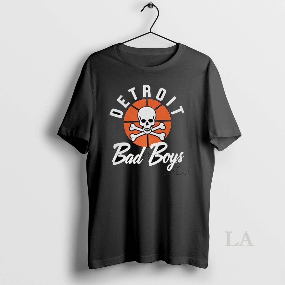 Original Detroit Pistons Basketball Detroit Bad Boys Curved Logo