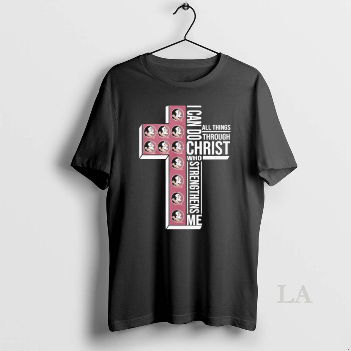 Original Florida State Basketball Logo I Can Do All Things Through Christ Who Strengthens Me