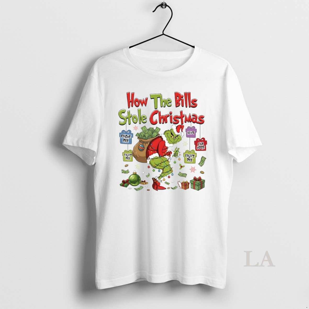 Original Grinch How The Bills Stole Christmas Circle