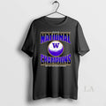 Original Washington Huskies Mens Soccer Ncaa Mens 2025 National Champions