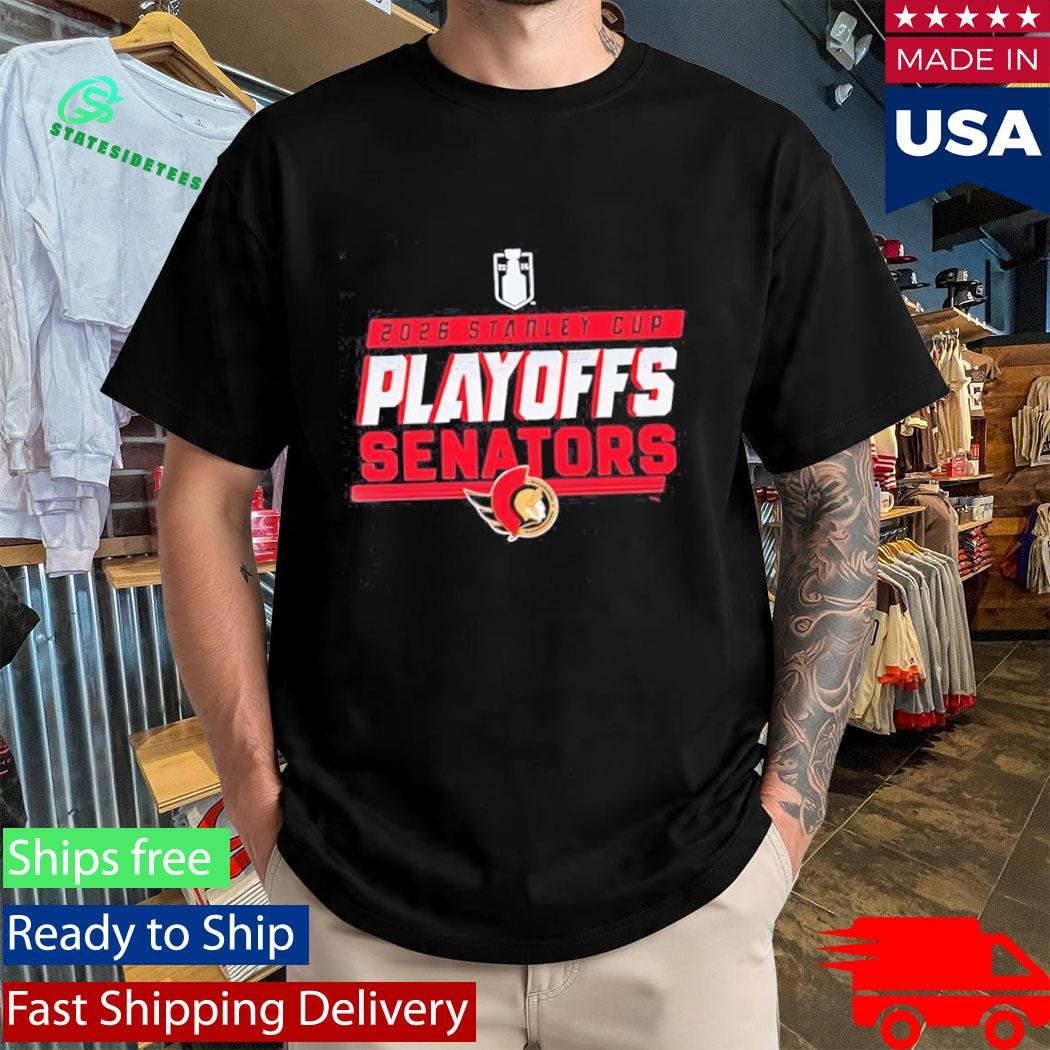 Ottawa Senators 2026 Stanley Cup Playoffs NHL Go Sens logo Shirt