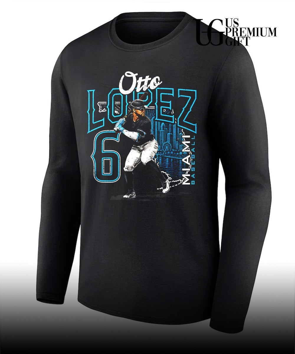 Otto Lopez Miami Marlins Baseball Players shirt