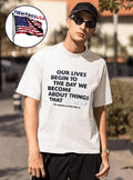 Our Lives Begin To End The Day We Become Silent About Things That Matter Shirt